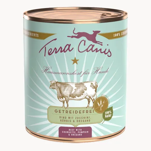 Terra Canis Manzo senza cereali 800g