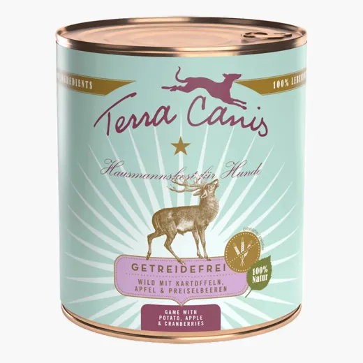 Terra Canis gibier sans céréales 800g