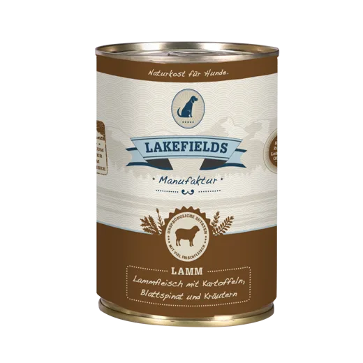 Lakefields Agnello di lago con patate, spinaci ed erbe 800g